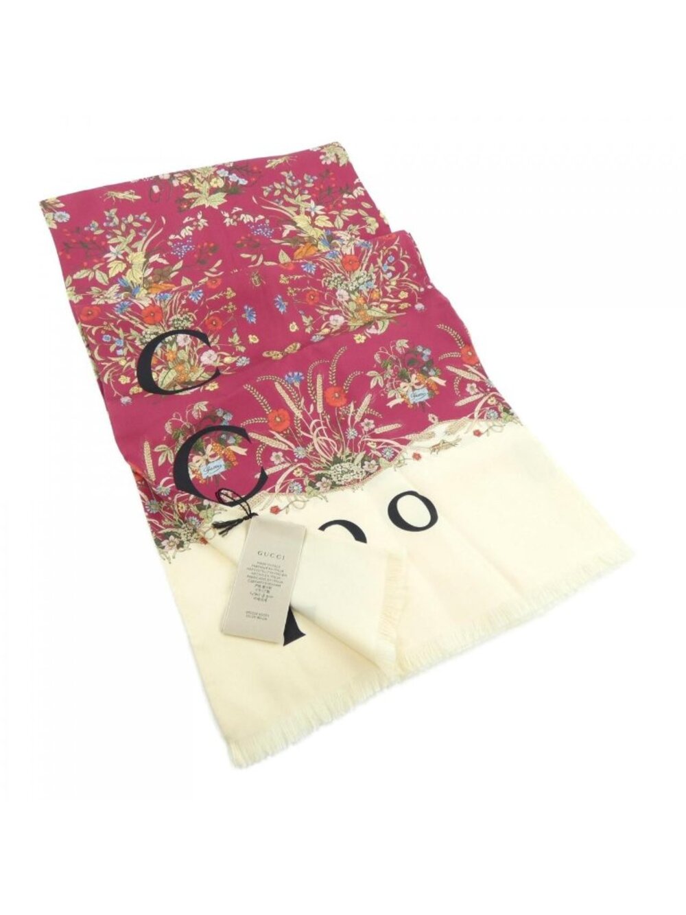 Gucci Stole Scarf Purple - Picture 1 of 4